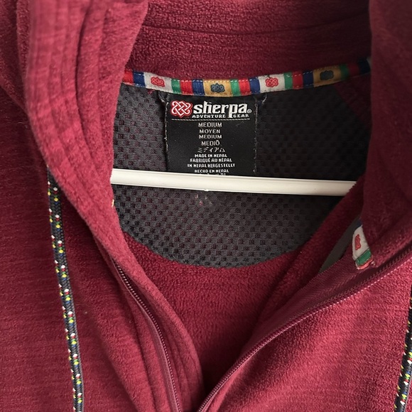 Sherpa Adventure Gear Women’s 1/2 Zip Pullover Fleece Sweatshirt/Sweater Sz M - Picture 3 of 10